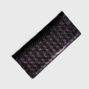 Goat Leather Braided Long Wallet - BSP113